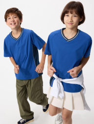 Детская футболка Uniqlo DRY-EX 1162743276 (Синий 11-12) на рост 145-155 см