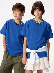 Детская футболка Uniqlo DRY-EX 1162743276 (Синий 11-12) на рост 145-155 см