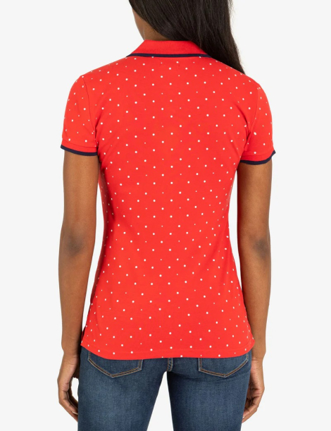 Женская футболка-поло U.S. Polo Assn 1159853086 (Красный S)