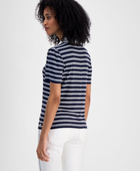 Женское поло Tommy Hilfiger 1159855714 (Синий S)