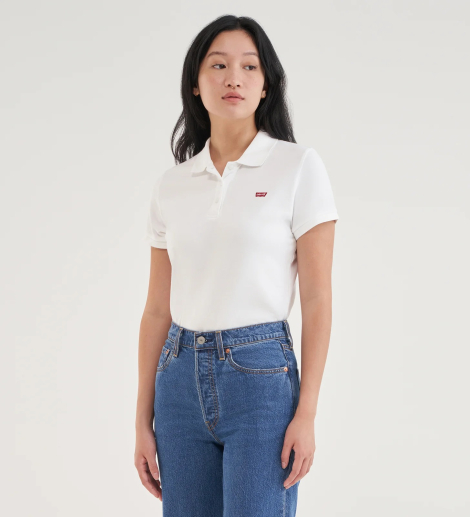 Жіноче поло Levi's 1160286984 (Білий M)