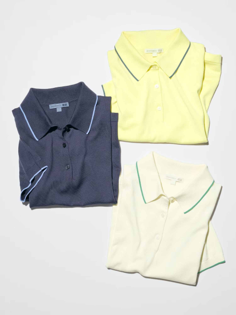 Классическое поло JW Anderson UNIQLO 1160859231 (Желтый XS)