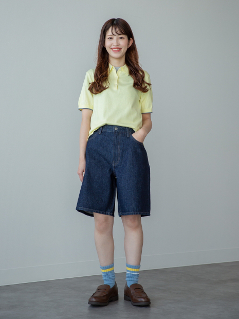 Классическое поло JW Anderson UNIQLO 1160859231 (Желтый XS)