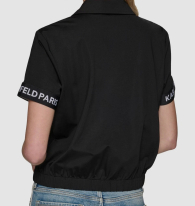 Женское поло Karl Lagerfeld Paris 1159849046 (Черный S)