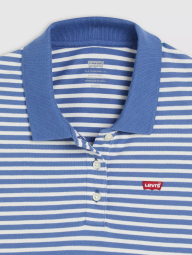 Женское поло Levi's с принтом 1159852843 (Синий/Белый S)