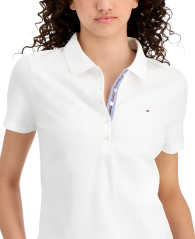 Жіноче поло Tommy Hilfiger 1159854763 (Білий XXL)