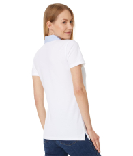 Жіноче поло Tommy Hilfiger 1159856467 (Білий XL)