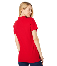 Женское поло Tommy Hilfiger 1159859561 (Красный XXL)
