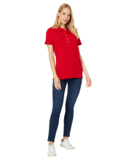 Женское поло Tommy Hilfiger 1159859561 (Красный XXL)