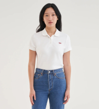 Жіноче поло Levi's 1160290897 (Білий S)