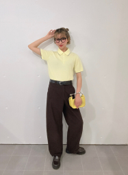 Классическое поло JW Anderson UNIQLO 1160859231 (Желтый XS)
