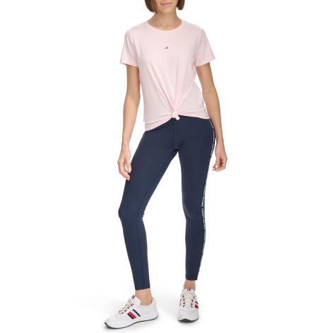 Жіноча футболка Tommy Hilfiger з логотипом 1159838169 (рожевий S)