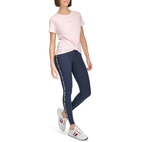 Жіноча футболка Tommy Hilfiger з логотипом 1159838169 (рожевий S)