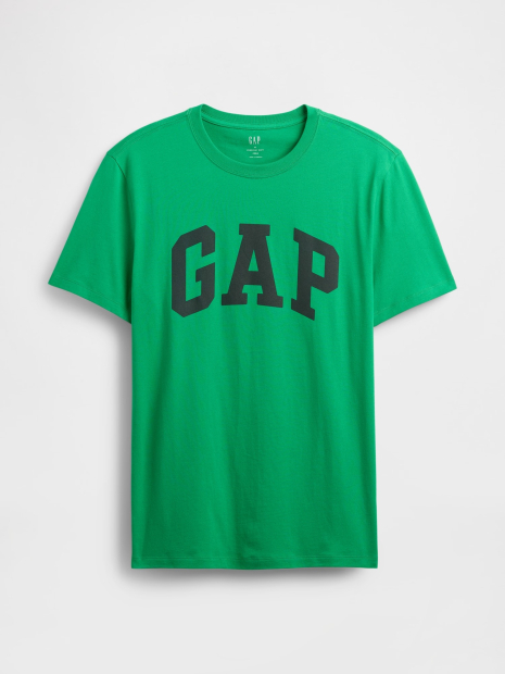 Футболка чоловіча GAP з логотипом 1159839498 (Зелений L)