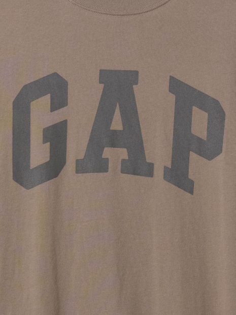Футболка чоловіча GAP з логотипом 1159839580 (Коричневий M)