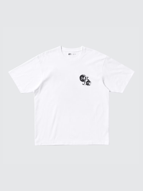 Футболка з графічним принтом NY POP ART UT UNIQLO 1159839891 (Білий 3XL)