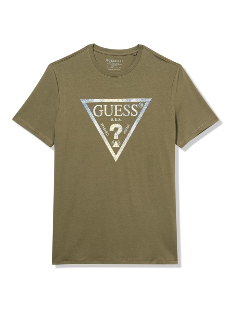 Мужская футболка Guess с логотипом 1159840185 (Зеленый XXL)