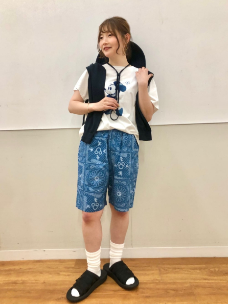 Футболка UNIQLO с рисунком Disney in Blue 1159840382 (Белый XXL)
