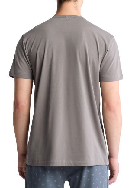 Мужская футболка Calvin Klein с логотипом 1159840492 (Серый M)
