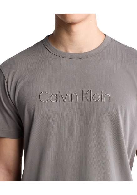 Мужская футболка Calvin Klein с логотипом 1159840492 (Серый M)