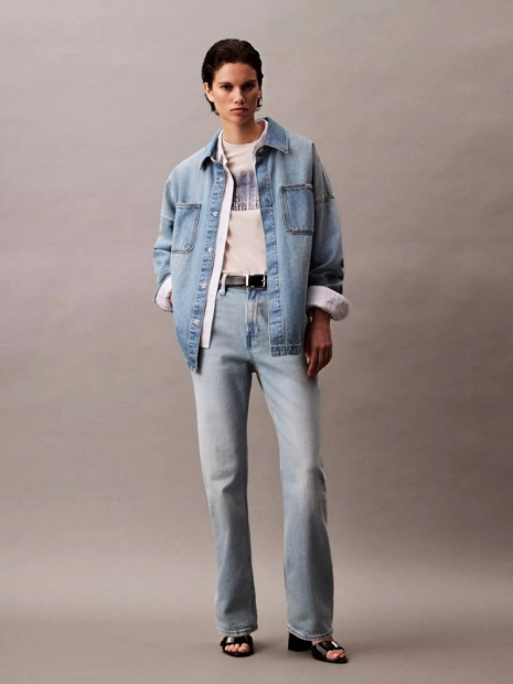 Женская футболка Calvin Klein с логотипом 1159840497 (Бежевый XS)