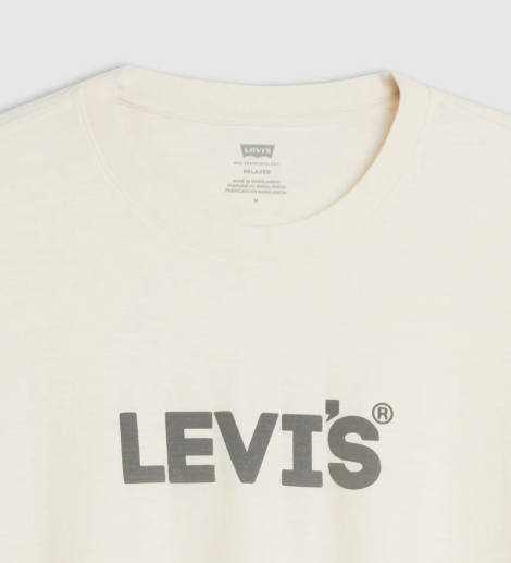 Футболка чоловіча Levi's 1159840524 (Молочний M)