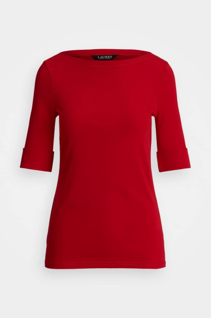 Женская футболка Ralph Lauren 1159841427 (Красный M)