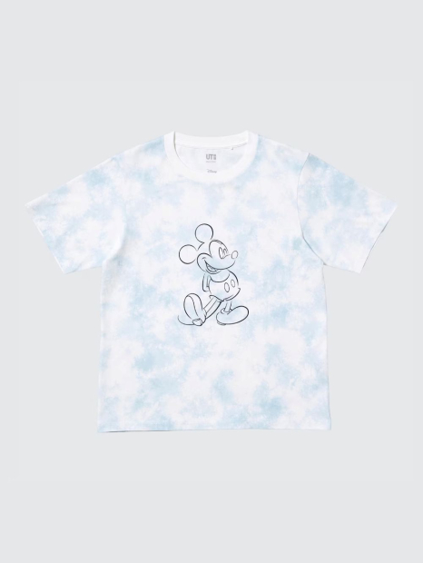 Футболка UNIQLO с рисунком Disney 1159841612 (Белый S)