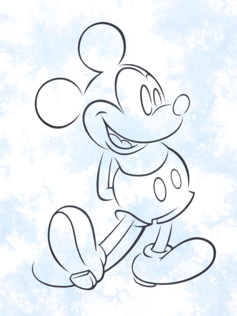 Футболка UNIQLO с рисунком Disney 1159841612 (Белый S)