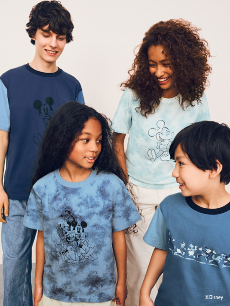 Футболка UNIQLO с рисунком Disney 1159841612 (Белый S)