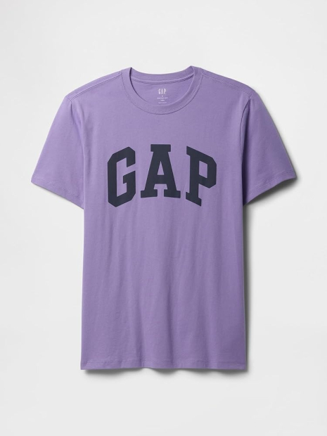 Футболка мужская GAP с логотипом 1159841618 (Фиолетовый M)