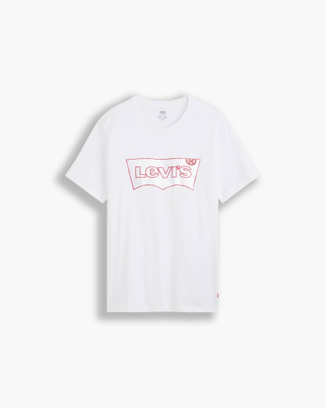 Футболка мужская Levi's с логотипом 1159841961 (Белый M)