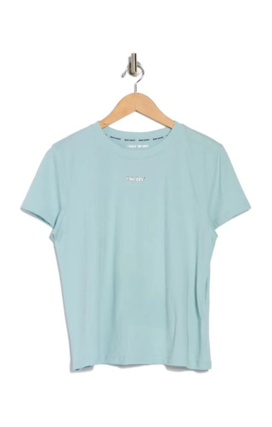 Жіноча футболка DKNY з логотипом 1159842189 (Блакитний S)