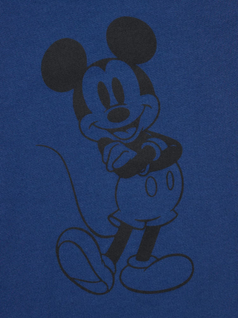 Футболка Disney in Blue UNIQLO с рисунком 1159842880 (Синий XXL)