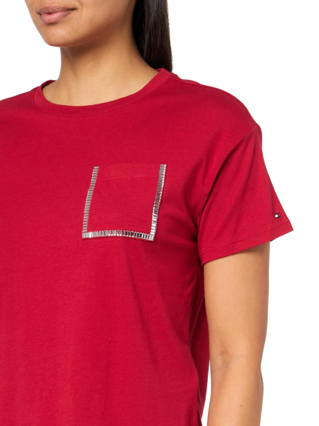 Футболка женская Tommy Hilfiger 1159842960 (Красный S)