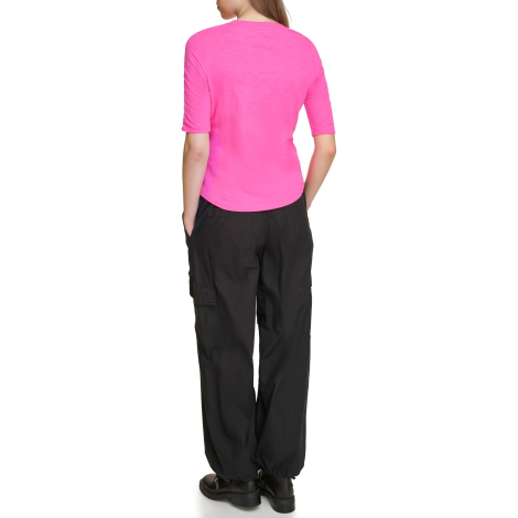 Женская футболка DKNY 1159843188 (Розовый XS)