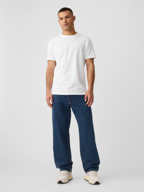 Мужская базовая футболка GAP 1159843456 (Белый XXL)