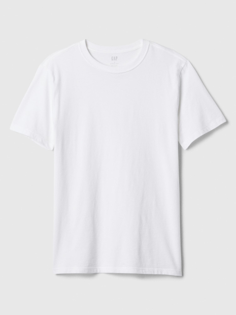 Мужская базовая футболка GAP 1159843456 (Белый XXL)