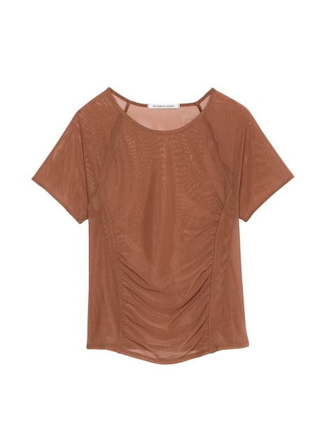 Женская футболка Victoria's Secret 1159843494 (Коричневый XS)