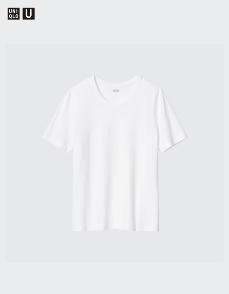 Футболка UNIQLO 1159844422 (Белый S)