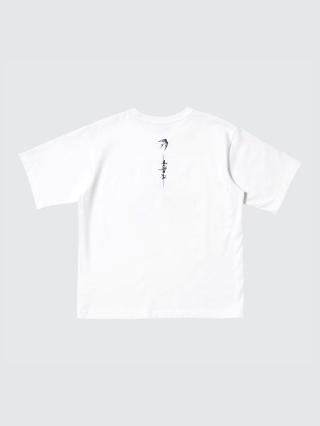 Футболка UNIQLO с принтом SKULLPANDA 1159843977 (Белый XXS)