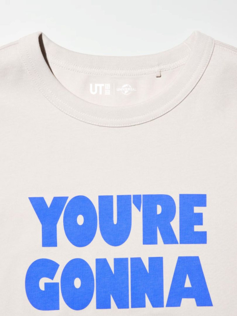 Футболка UNIQLO з принтом 1159843986 (Сірий XXS)
