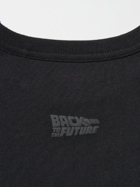 Футболка UNIQLO з принтом 1159843989 (Чорний XXS)