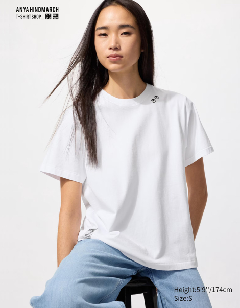 Футболка UNIQLO 1159844106 (Белый S)
