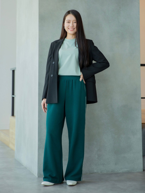 Жіноча футболка AIRism UNIQLO 1159844239 (Зелений S)