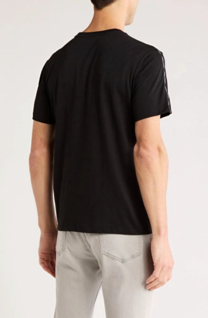 Мужская футболка Calvin Klein с логотипом 1159844241 (Черный M)