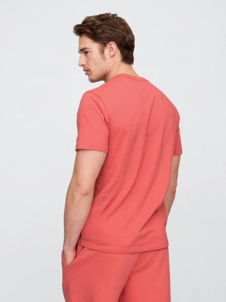 Футболка мужская GAP с логотипом 1159844312 (Красный XL)