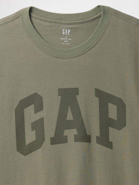 Футболка мужская GAP с логотипом 1159844318 (Зеленый M)