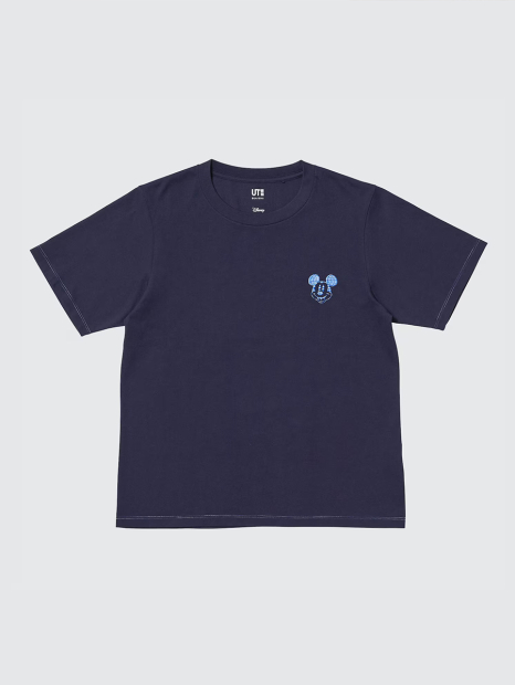 Футболка MAGIC FOR ALL UT UNIQLO с вышивкой 1159844402 (Синий XS)