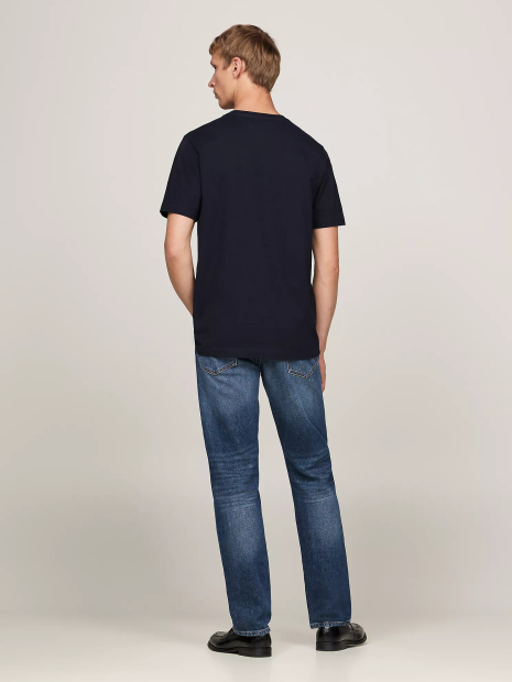 Мужская футболка Tommy Hilfiger с карманом 1159844960 (Синий S)
